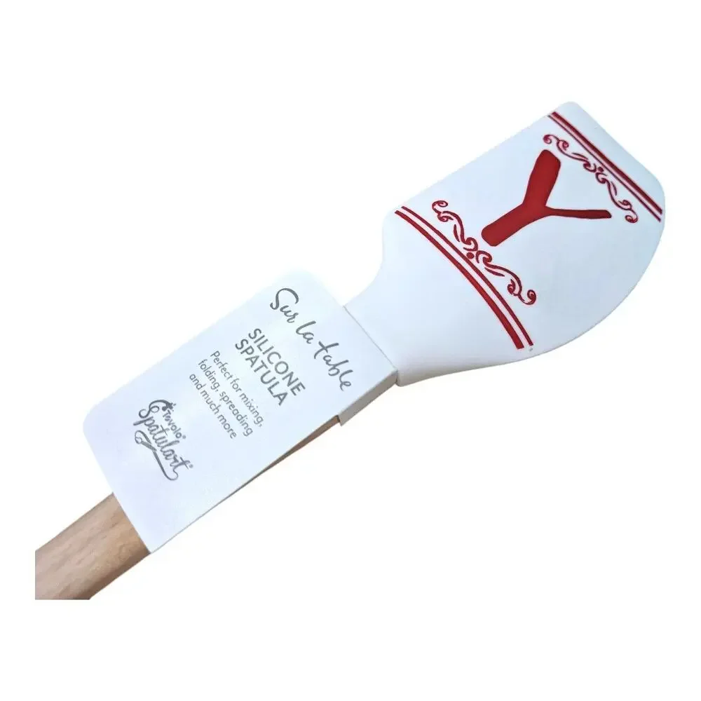 NEW Sur La Table Monogram Silicone Head Spatula Letter 